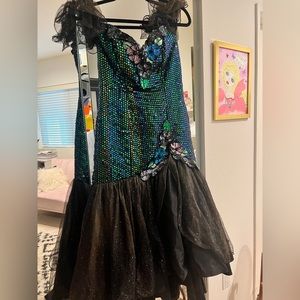 Vintage Sequin 80’s Prom Dress Size 4-6
